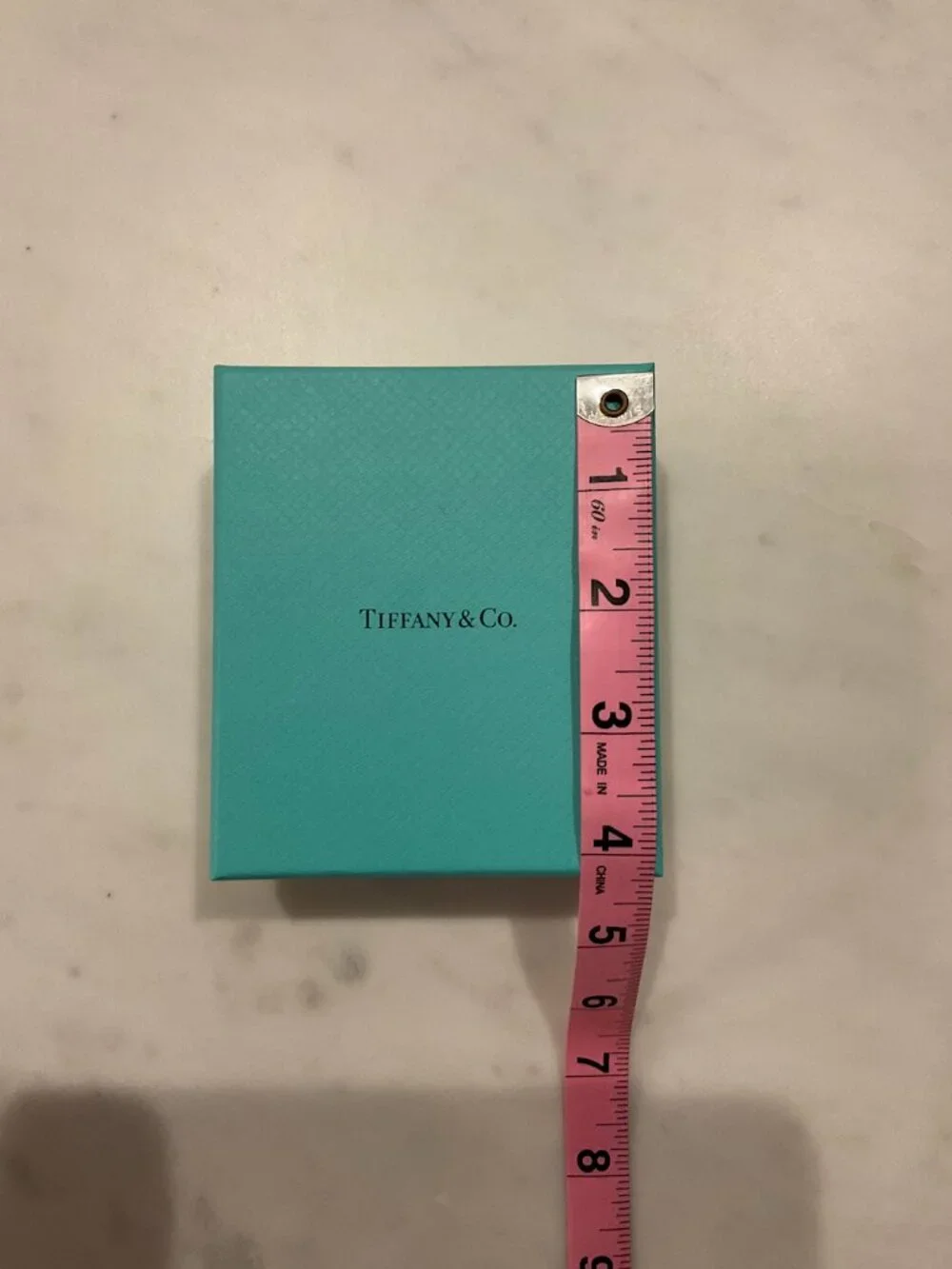 TIFFANY & CO Empty Black Velvet Necklace Bracelet Gift Box Set 4x4